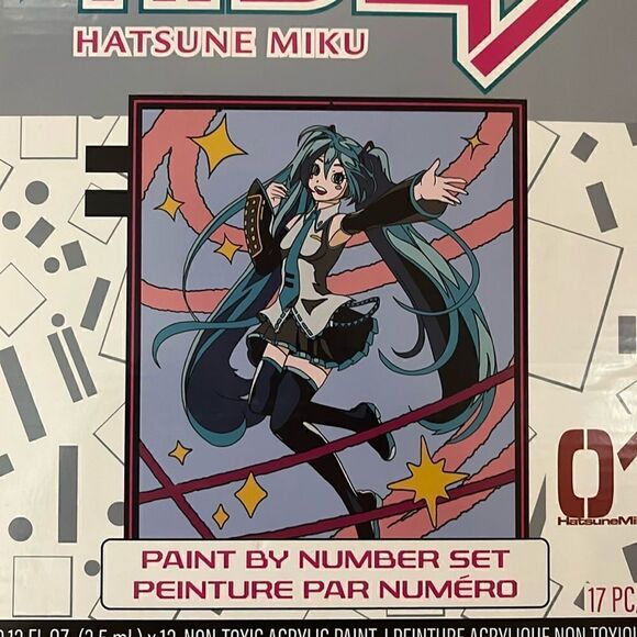 HATSUNE MIKU Paint By Number Set - Picture 2 of 3